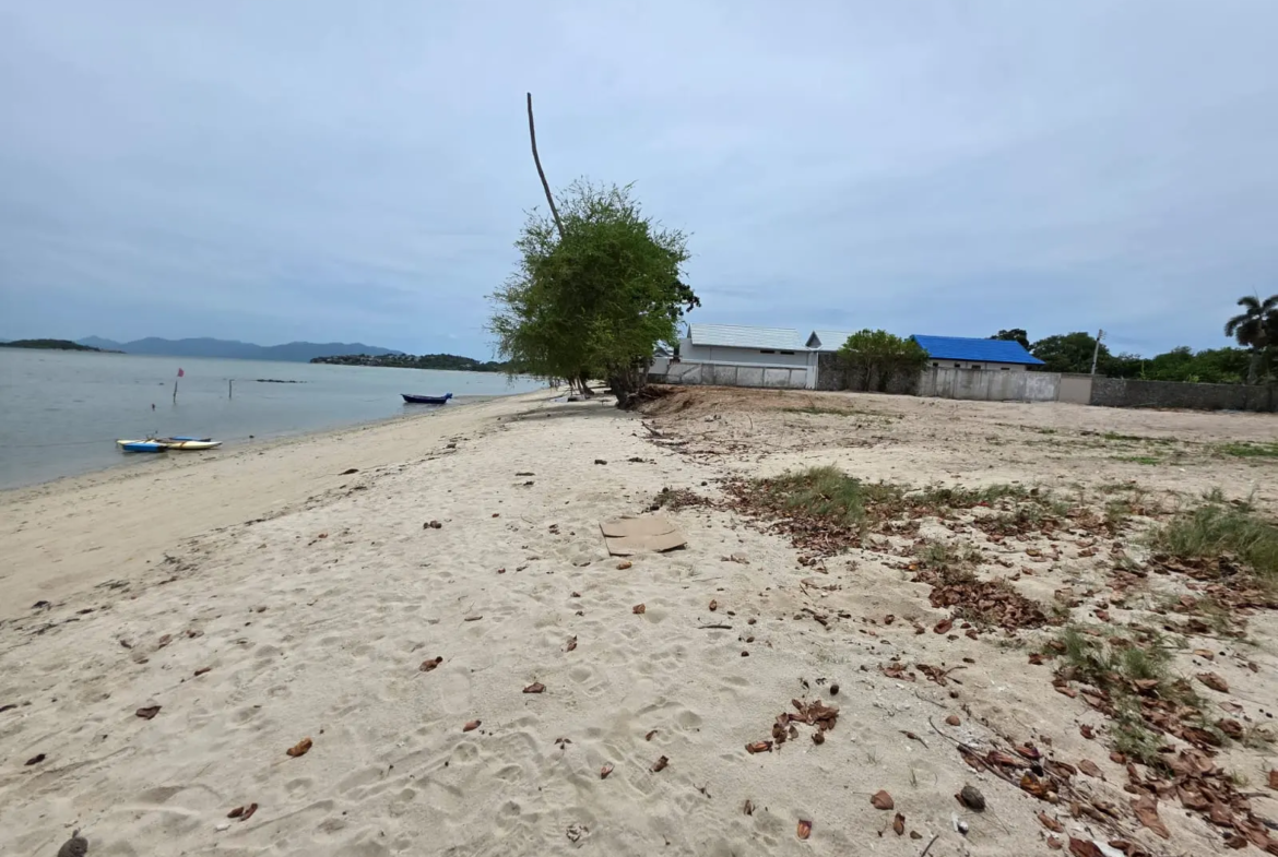Beach Front Land in Plai Laem For Sale