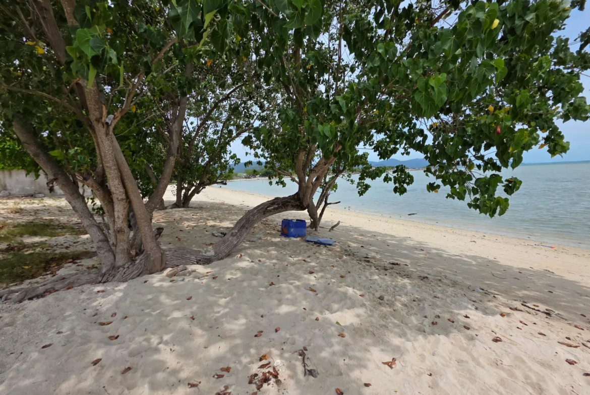 Beach Front Land in Plai Laem For Sale