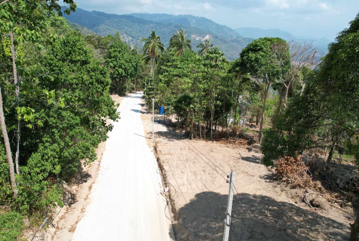 Sea View Land for Sale in Bang Makham, Koh Samui
