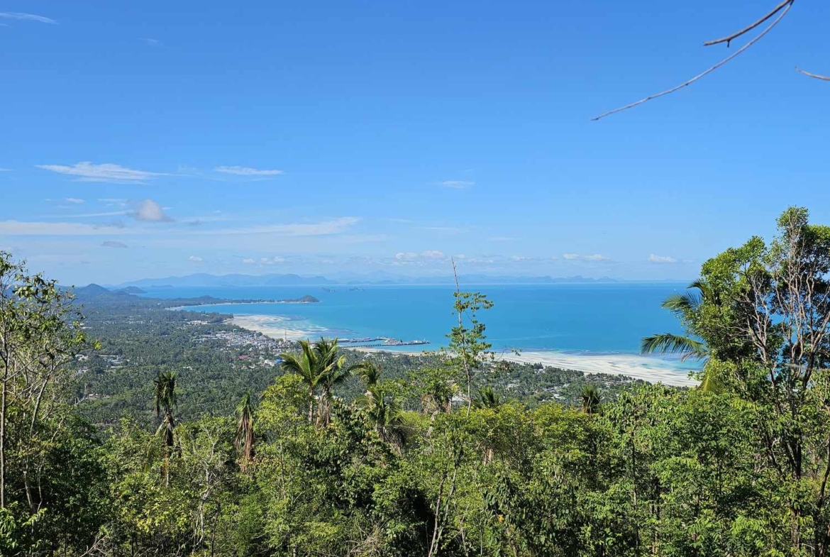 Sea View Land for Sale in Bang Makham, Koh Samui