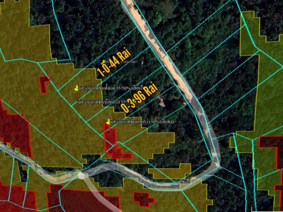 Sea View Land for Sale in Bang Makham, Koh Samui
