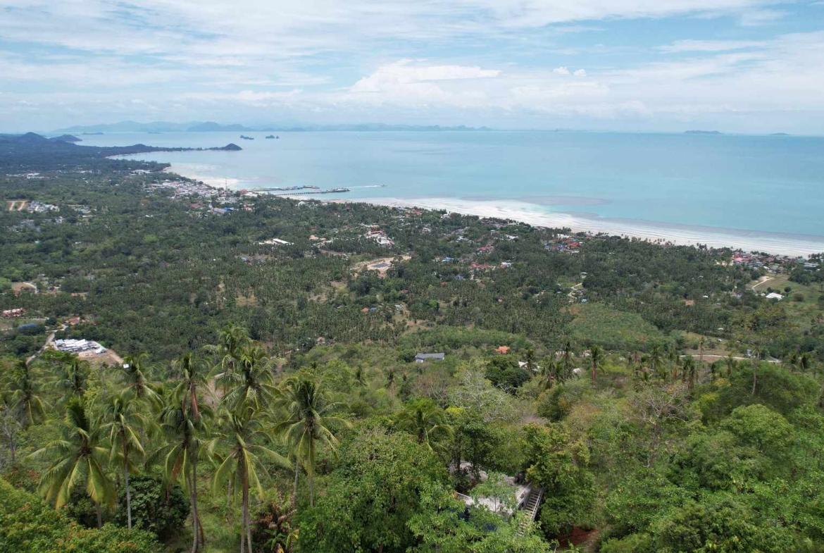 Sea View Land for Sale in Bang Makham, Koh Samui