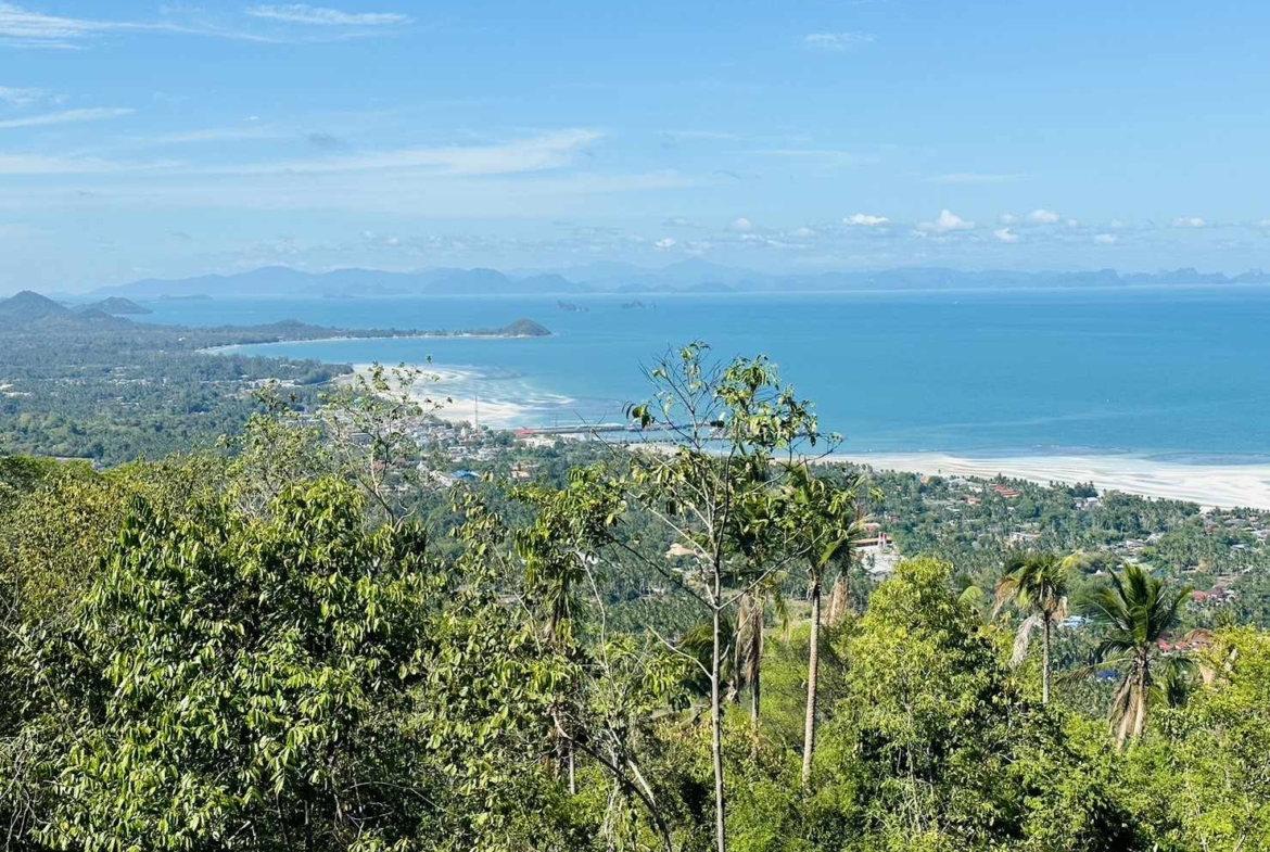Sea View Land for Sale in Bang Makham, Koh Samui