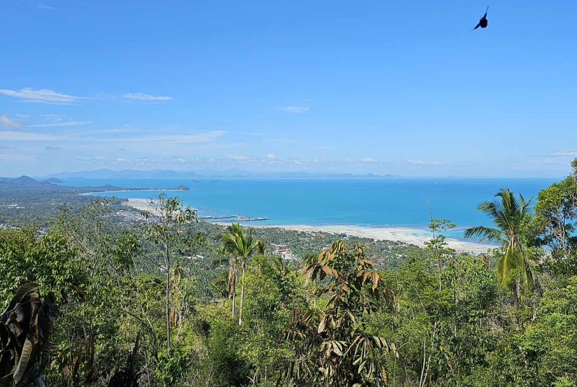 Sea View Land for Sale in Bang Makham, Koh Samui