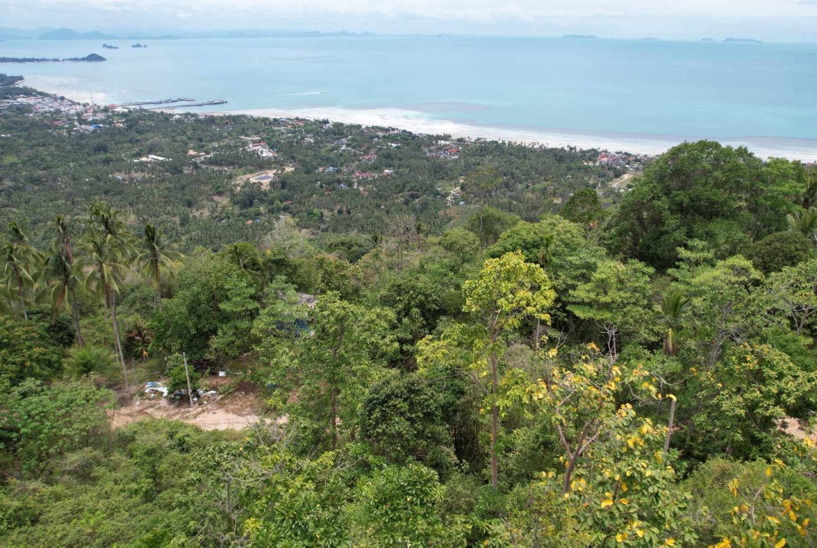 Sea View Land for Sale in Bang Makham, Koh Samui