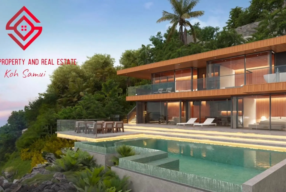 Off-Plan Luxury 3 bedrooms Panoramic Ocean view 𝗩𝗶𝗹𝗹𝗮 𝗳𝗼𝗿 𝗦𝗮𝗹𝗲 𝗶𝗻 𝗖𝗵𝗮𝘄𝗲𝗻𝗴 𝗡𝗼𝗶