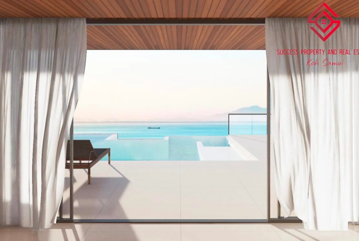 Off-Plan Luxury 3 bedrooms Panoramic Ocean view 𝗩𝗶𝗹𝗹𝗮 𝗳𝗼𝗿 𝗦𝗮𝗹𝗲 𝗶𝗻 𝗖𝗵𝗮𝘄𝗲𝗻𝗴 𝗡𝗼𝗶