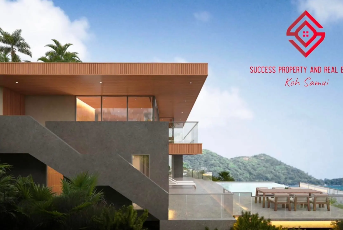 Off-Plan Luxury 3 bedrooms Panoramic Ocean view 𝗩𝗶𝗹𝗹𝗮 𝗳𝗼𝗿 𝗦𝗮𝗹𝗲 𝗶𝗻 𝗖𝗵𝗮𝘄𝗲𝗻𝗴 𝗡𝗼𝗶