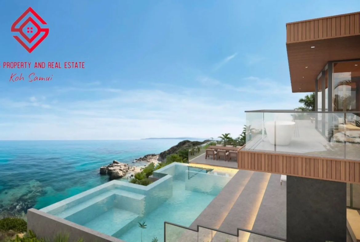 Off-Plan Luxury 3 bedrooms Panoramic Ocean view 𝗩𝗶𝗹𝗹𝗮 𝗳𝗼𝗿 𝗦𝗮𝗹𝗲 𝗶𝗻 𝗖𝗵𝗮𝘄𝗲𝗻𝗴 𝗡𝗼𝗶