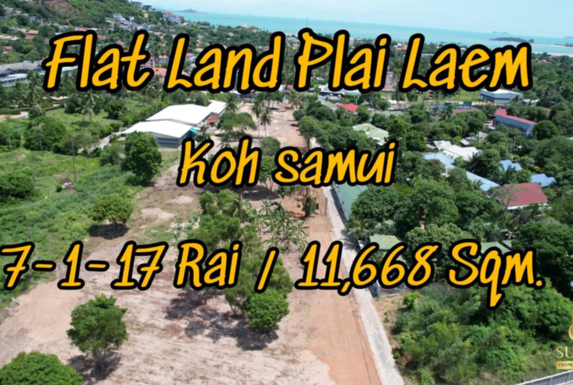 Land for Sale in Plai Laem, Koh Samui