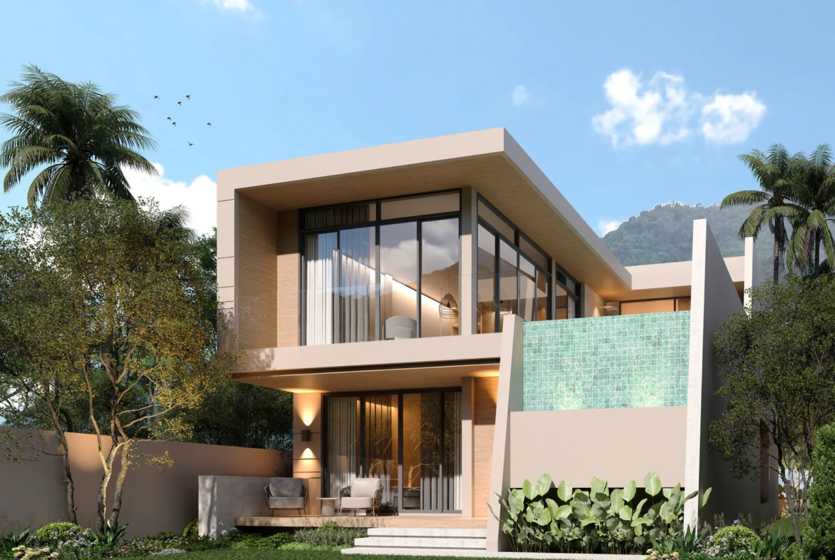 Aether Golden Pool Villas – Plots 1–4 (3 Bedrooms)