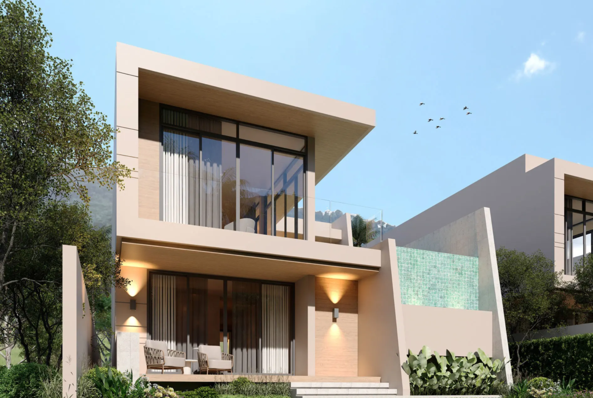 Aether Golden Pool Villas – Plots 1–4 (3 Bedrooms)