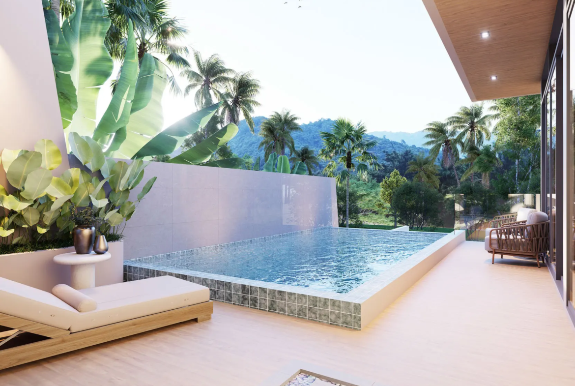 Aether Golden Pool Villas – Plots 1–4 (3 Bedrooms)