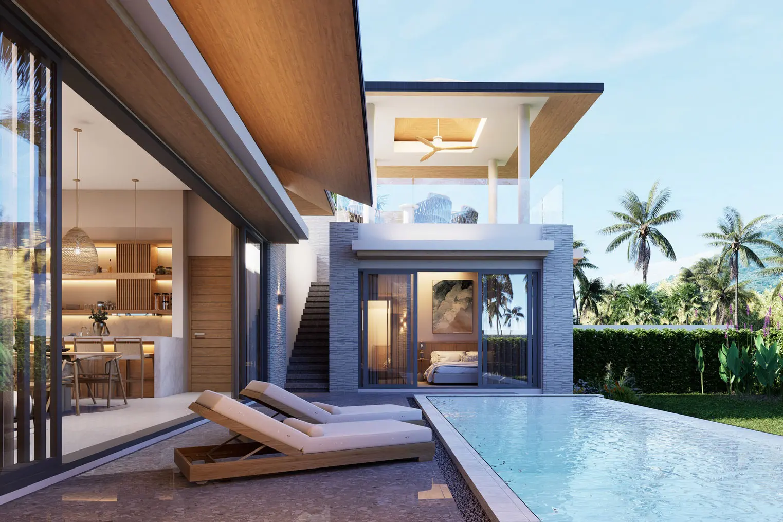 Aether Golden Pool Villas – 3 Bedrooms (Villas 5-16)