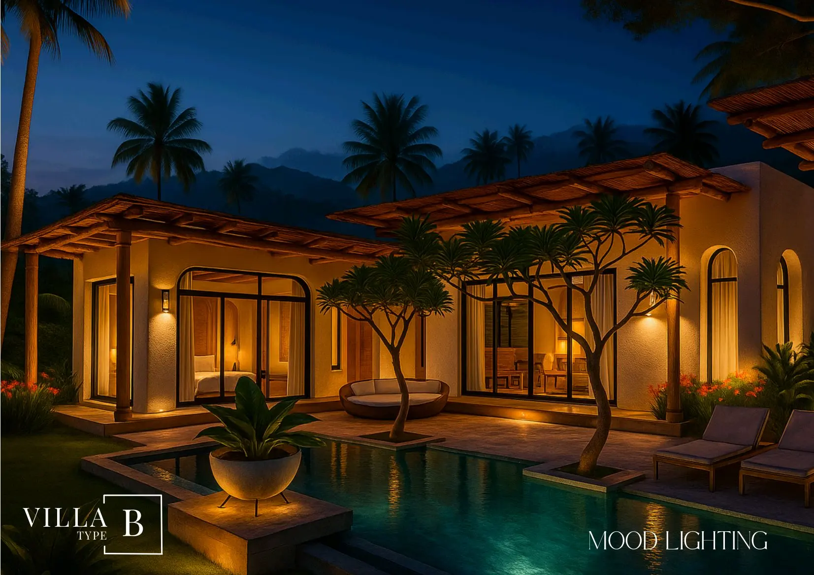 Boho Chic Village, Bang Po, Koh Samui2-Bedroom Private Pool Villa (Type B)