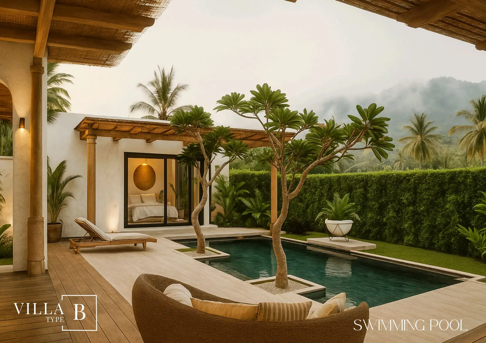 Boho Chic Village, Bang Po, Koh Samui2-Bedroom Private Pool Villa (Type B)