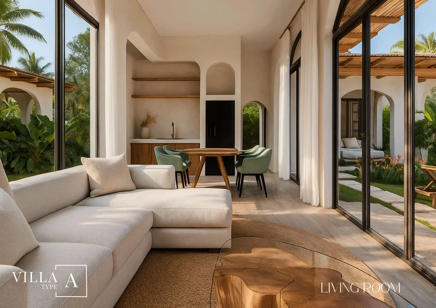 VILLA TYPE A – Exclusive 1-Bedroom Pool Villa | Boho Chic Village, Bang Po Beach, Koh Samui