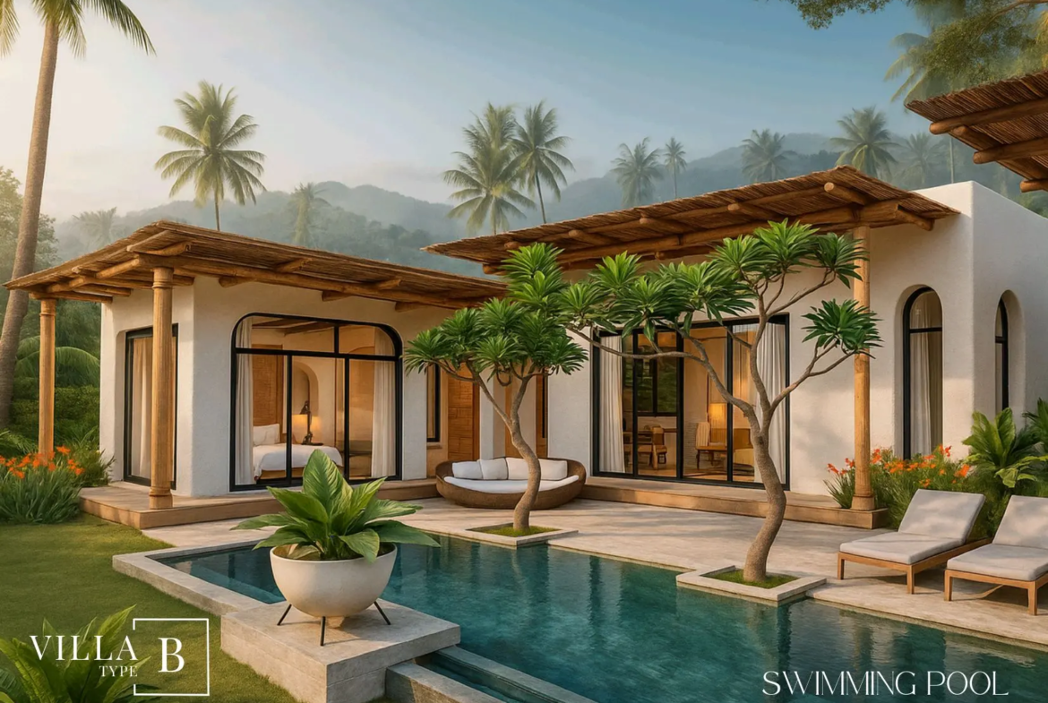 Boho Chic Village, Bang Po, Koh Samui2-Bedroom Private Pool Villa (Type B)