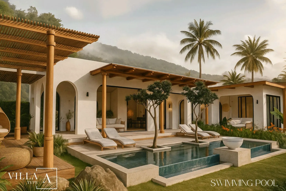 VILLA TYPE A – Exclusive 1-Bedroom Pool Villa | Boho Chic Village, Bang Po Beach, Koh Samui