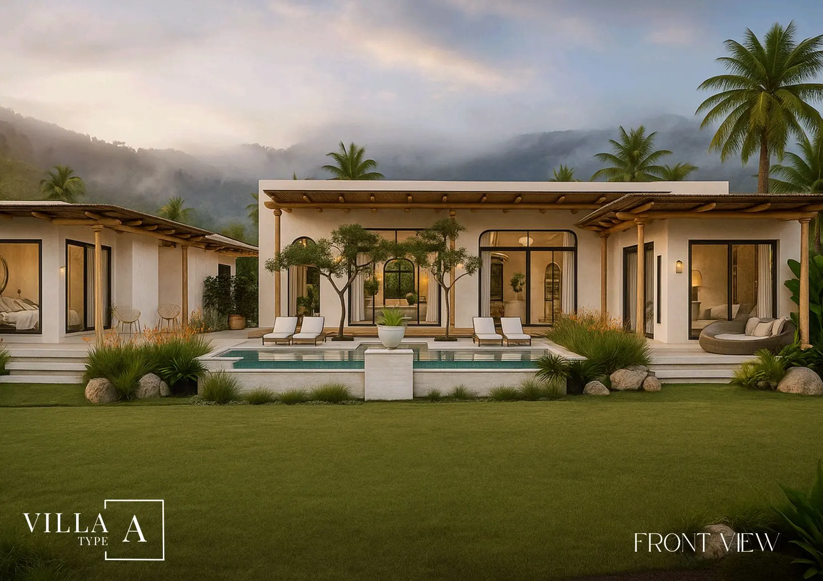 VILLA TYPE A – Exclusive 1-Bedroom Pool Villa | Boho Chic Village, Bang Po Beach, Koh Samui