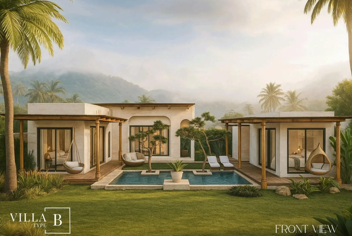 Boho Chic Village, Bang Po, Koh Samui2-Bedroom Private Pool Villa (Type B)