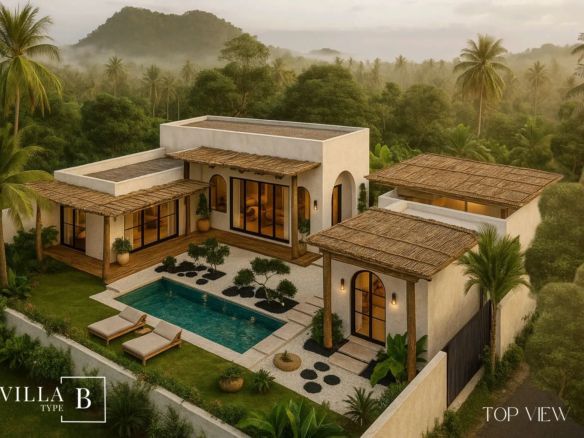 Boho Chic Village, Bang Po, Koh Samui2-Bedroom Private Pool Villa (Type B)