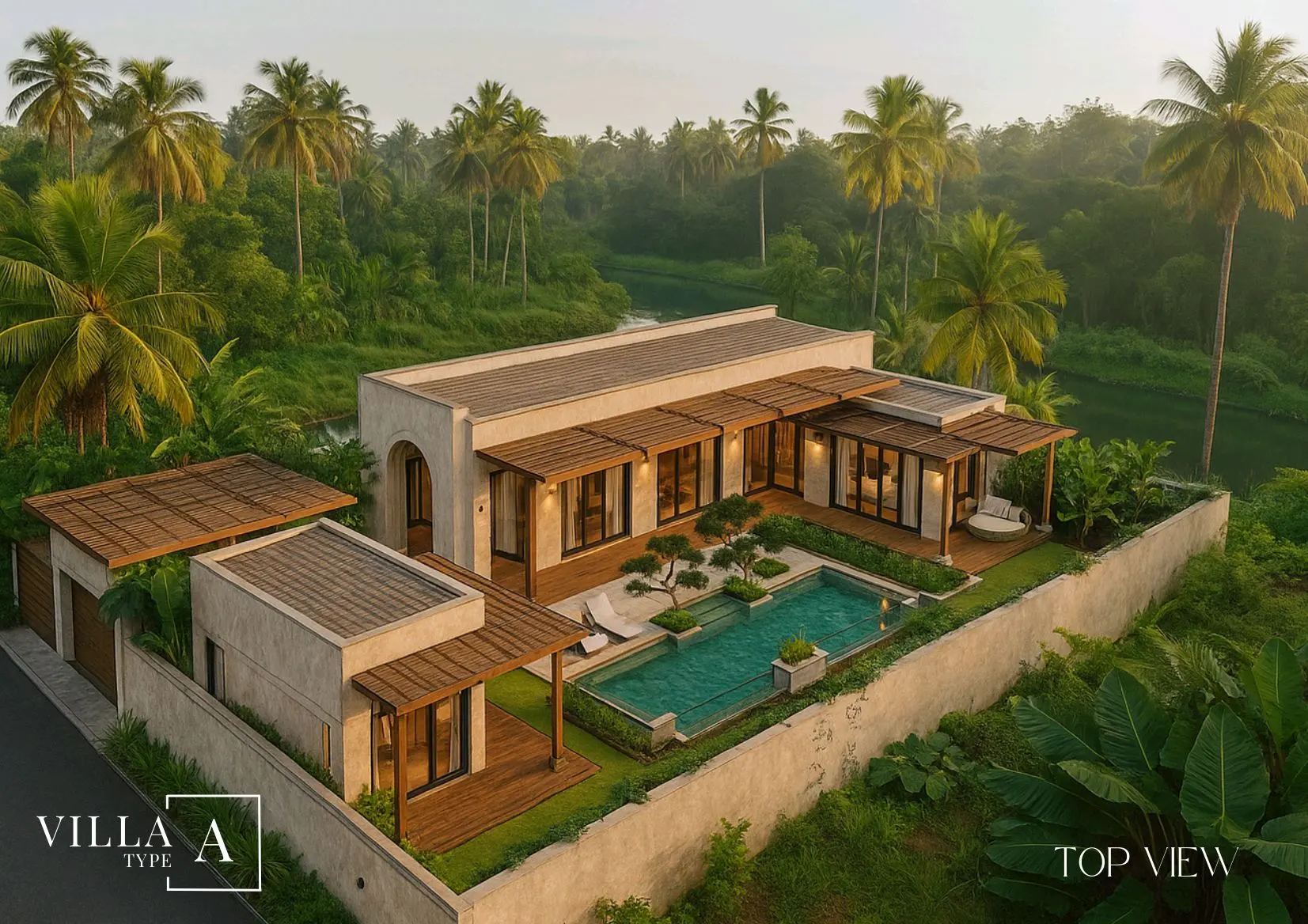 VILLA TYPE A – Exclusive 1-Bedroom Pool Villa | Boho Chic Village, Bang Po Beach, Koh Samui