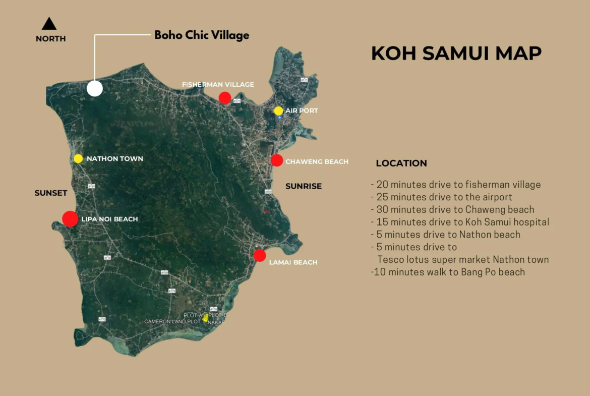 VILLA TYPE A – Exclusive 1-Bedroom Pool Villa | Boho Chic Village, Bang Po Beach, Koh Samui
