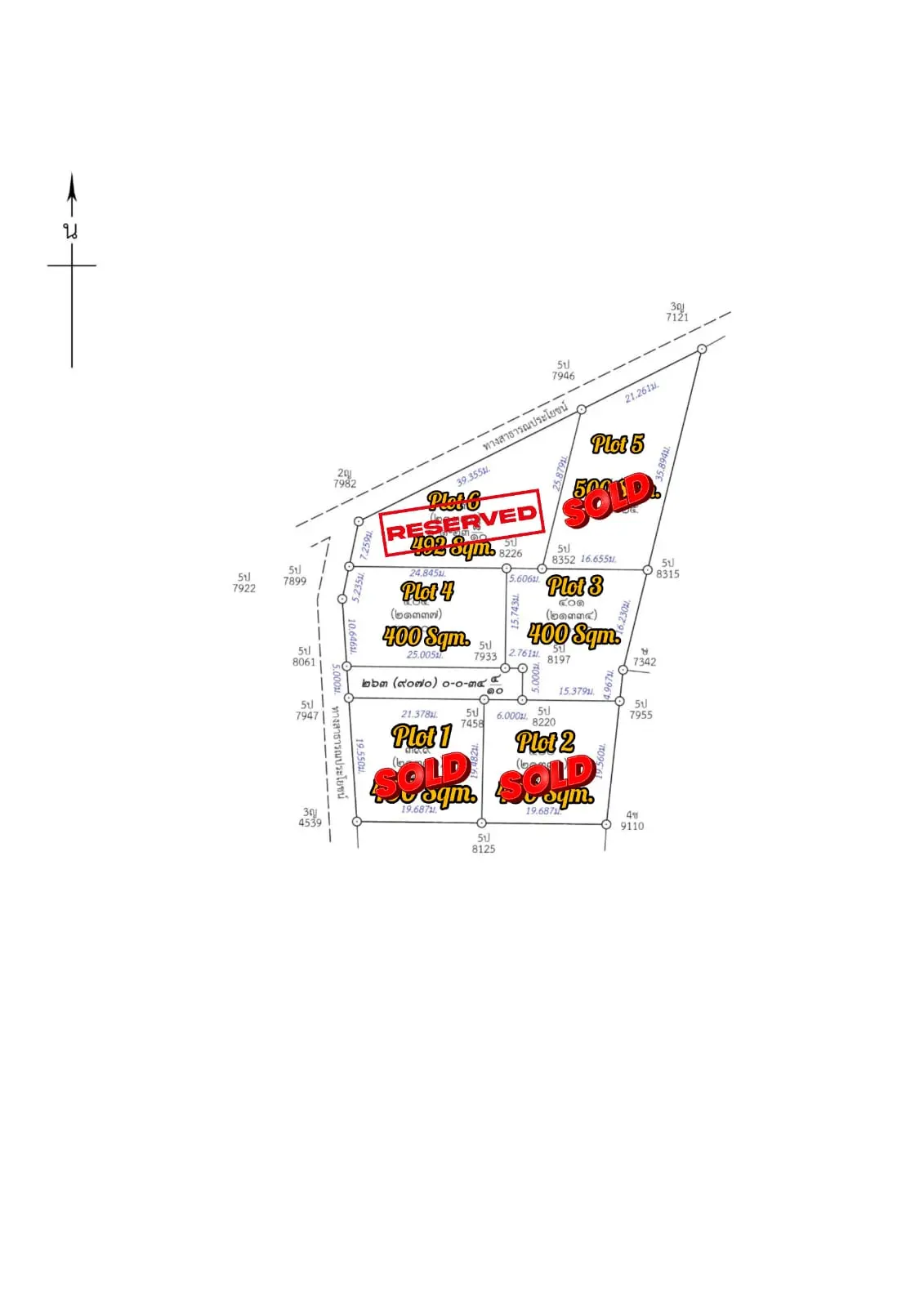 Congratulations to our latest buyer_2 Land for Sale: Plai Laem Soi 4