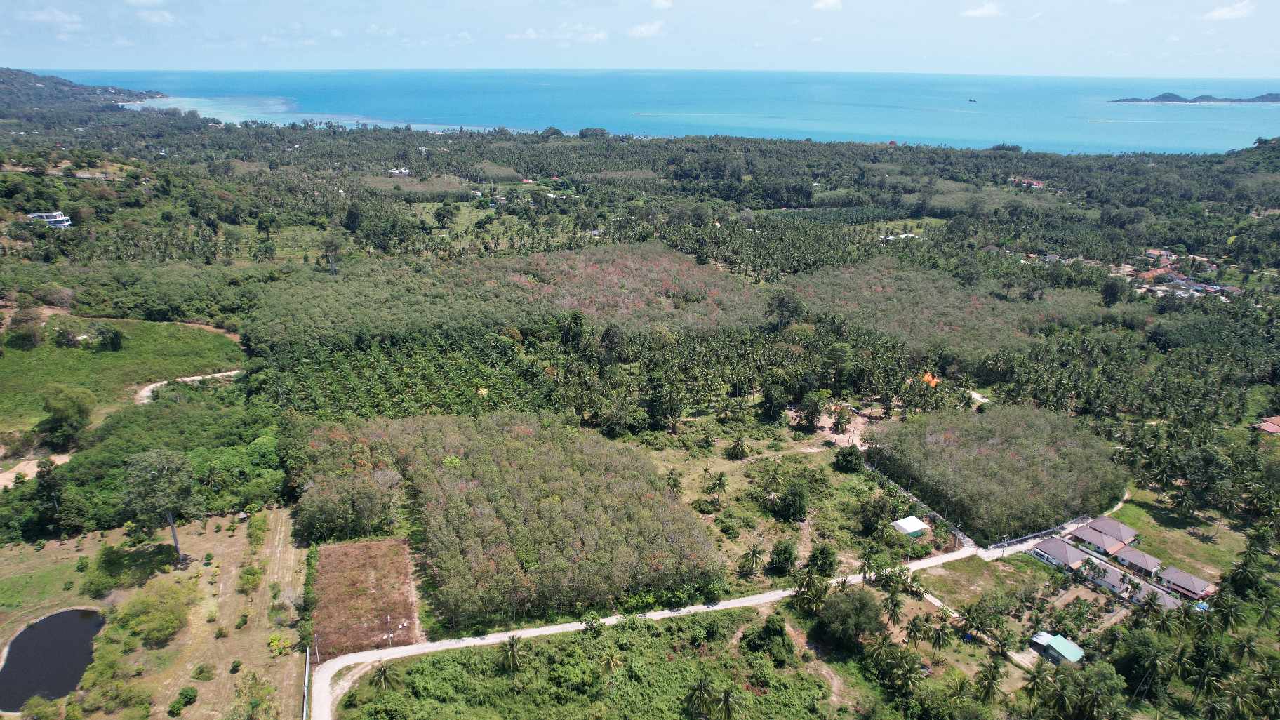 Flat Land for Sale in Taling Ngam, Koh Samui