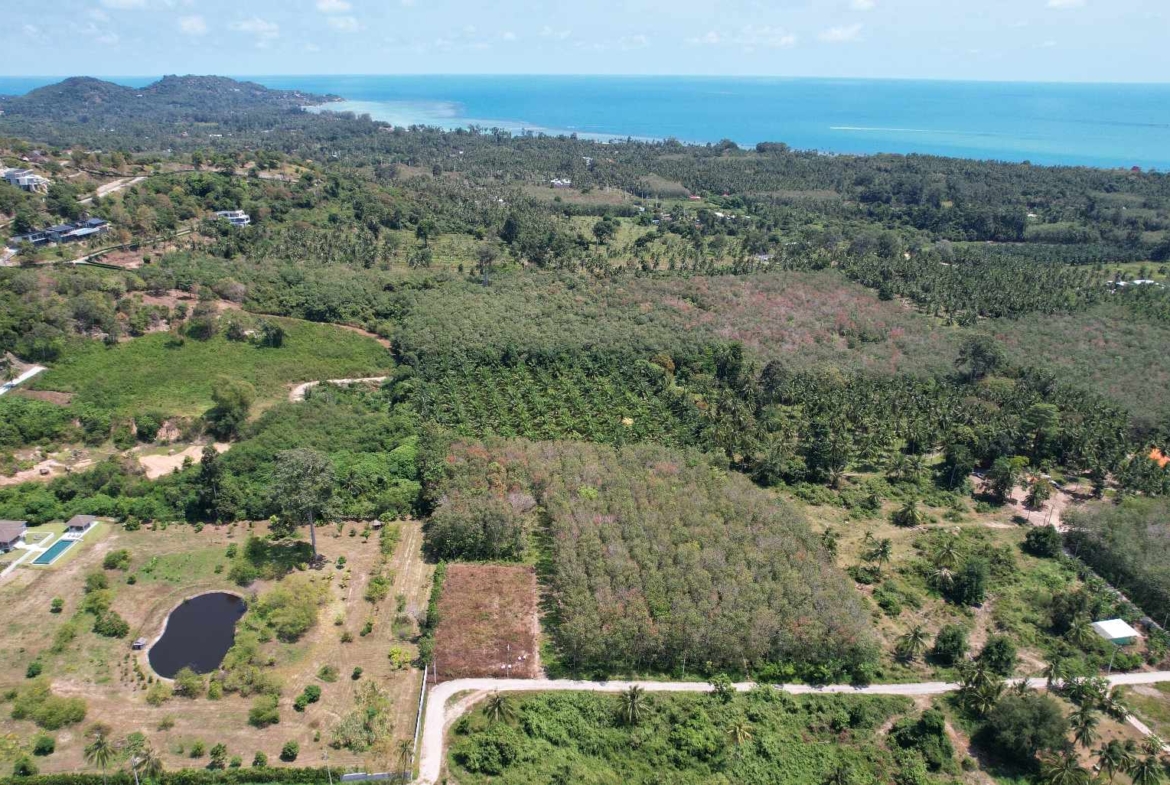 Flat Land for Sale in Taling Ngam, Koh Samui