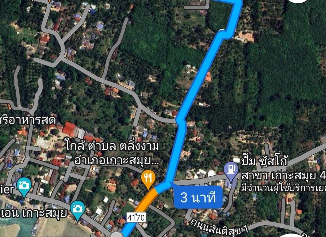 Flat Land for Sale in Taling Ngam, Koh Samui