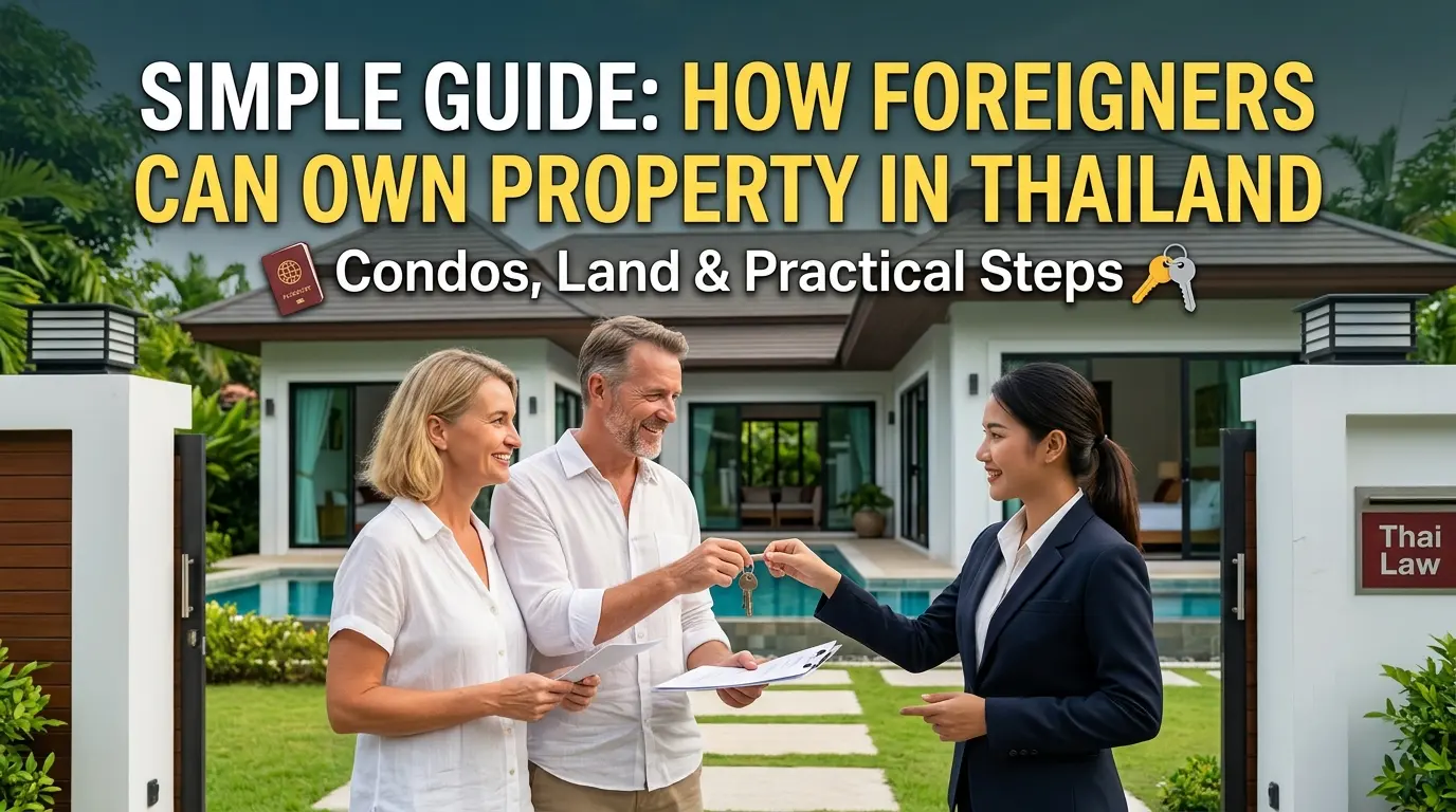 A Simple Guide: How Foreigners Can Own Property in Thailand