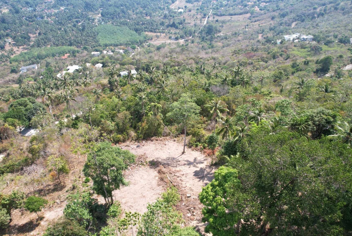 Sea View Land for Sale in Bang Makham, Koh Samui