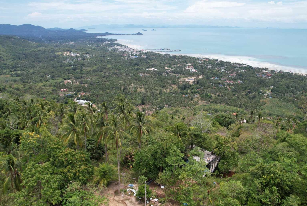 Sea View Land for Sale in Bang Makham, Koh Samui