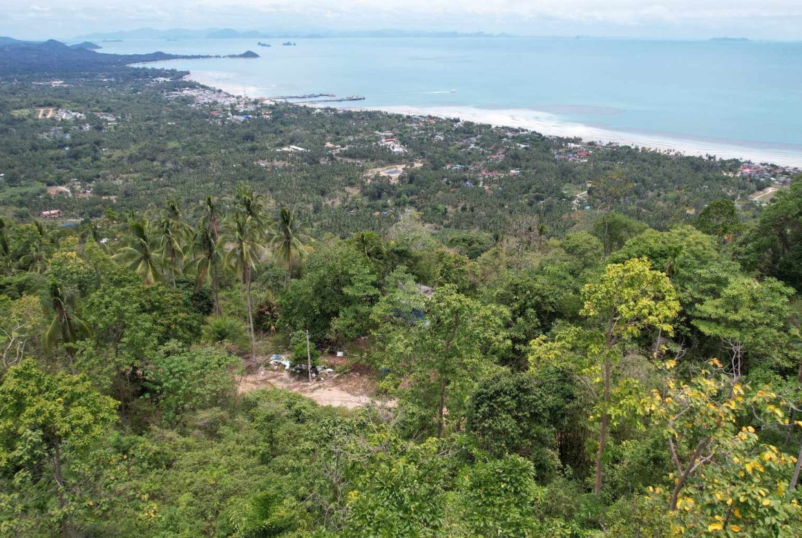 Sea View Land for Sale in Bang Makham, Koh Samui