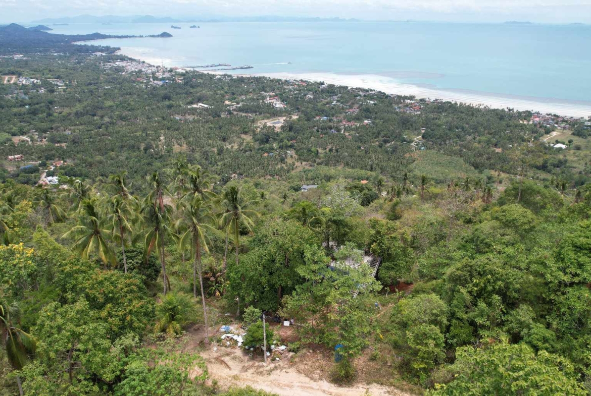 Sea View Land for Sale in Bang Makham, Koh Samui