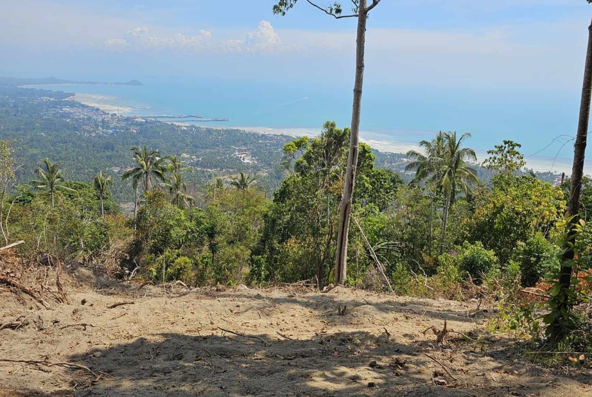 Sea View Land for Sale in Bang Makham, Koh Samui