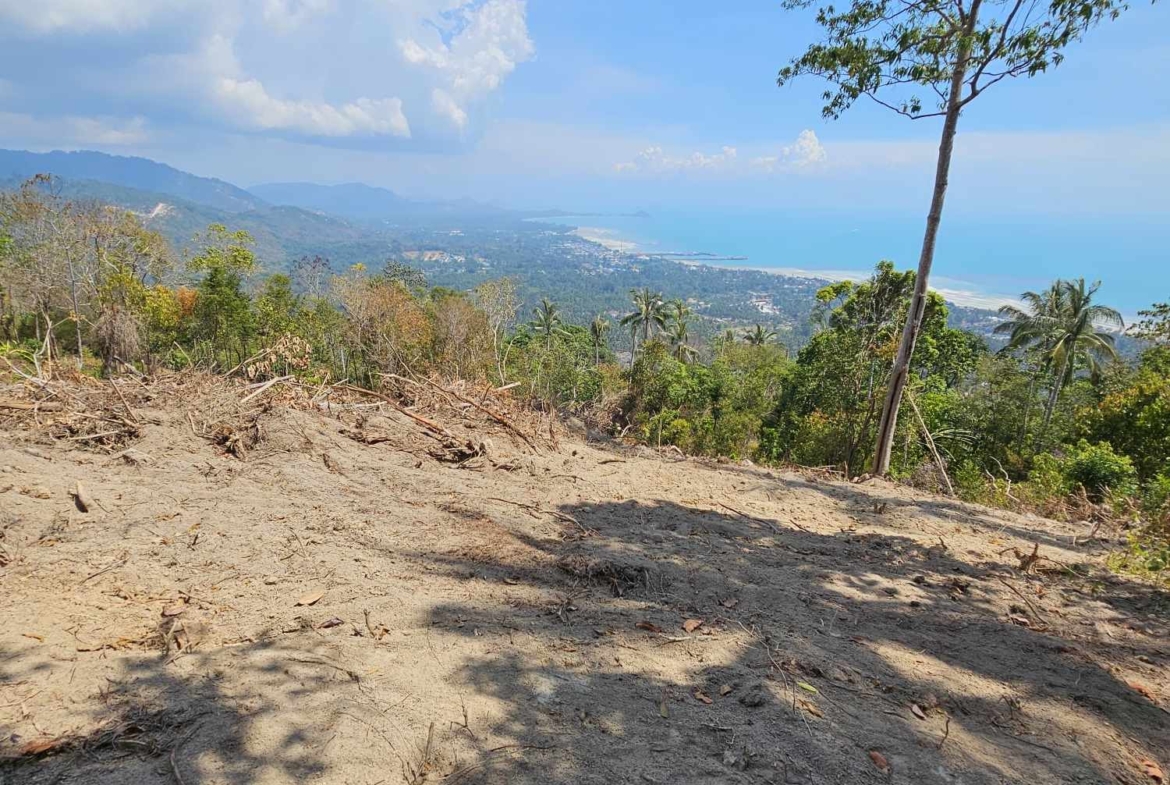 Sea View Land for Sale in Bang Makham, Koh Samui