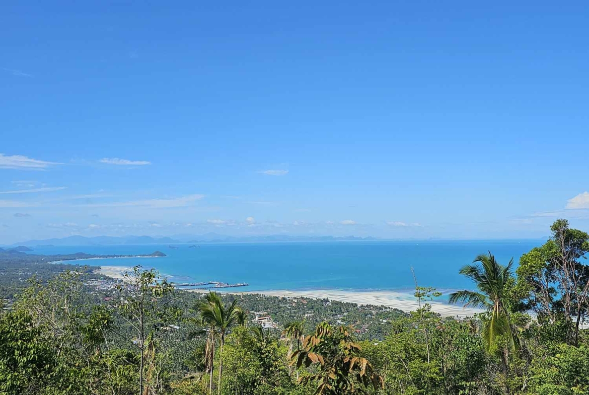 Sea View Land for Sale in Bang Makham, Koh Samui