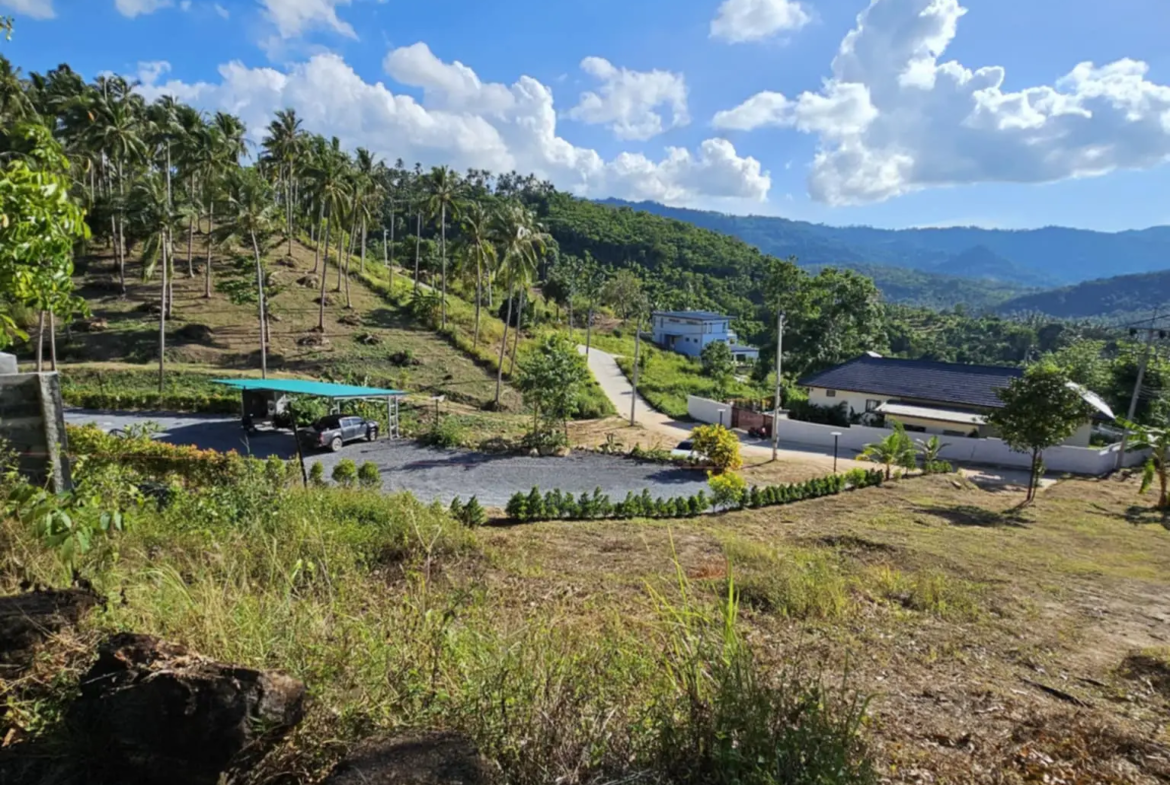 Nice mountain view & partial sea view  Bophut