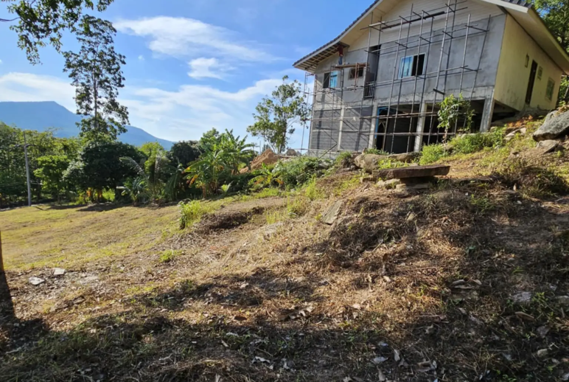 Nice mountain view & partial sea view  Bophut