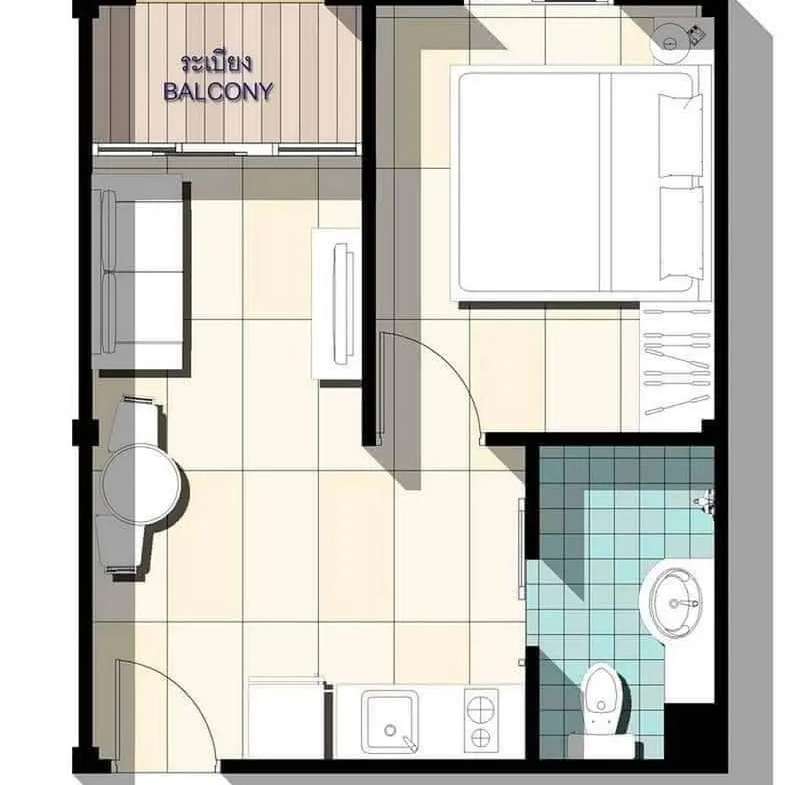 Affordable Studio Condo for Sale in Maenam Soi 6, Koh Samui