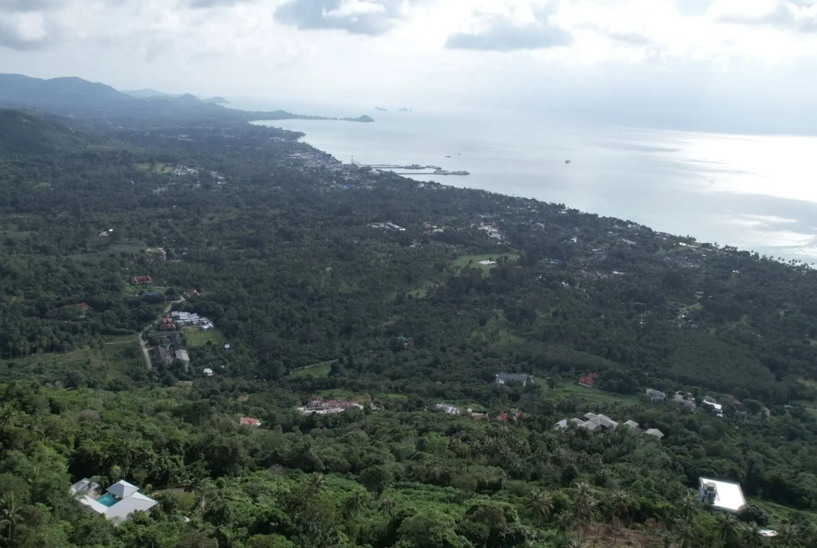 Stunning Sunset Seaview Land in Na Thon, Koh Samui – Ideal for Luxury Development
