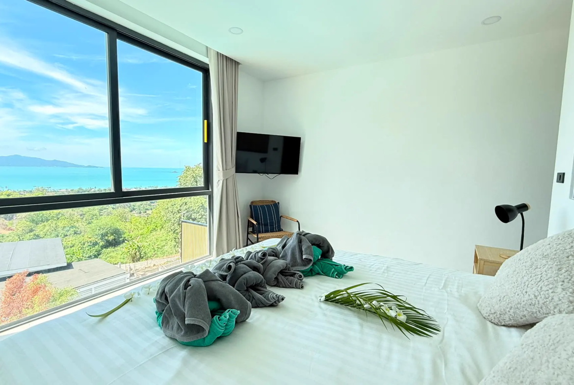 4 Bedroom Sea View Villa for Sale in Bo Phut, Koh Samui | THB 29.9M
