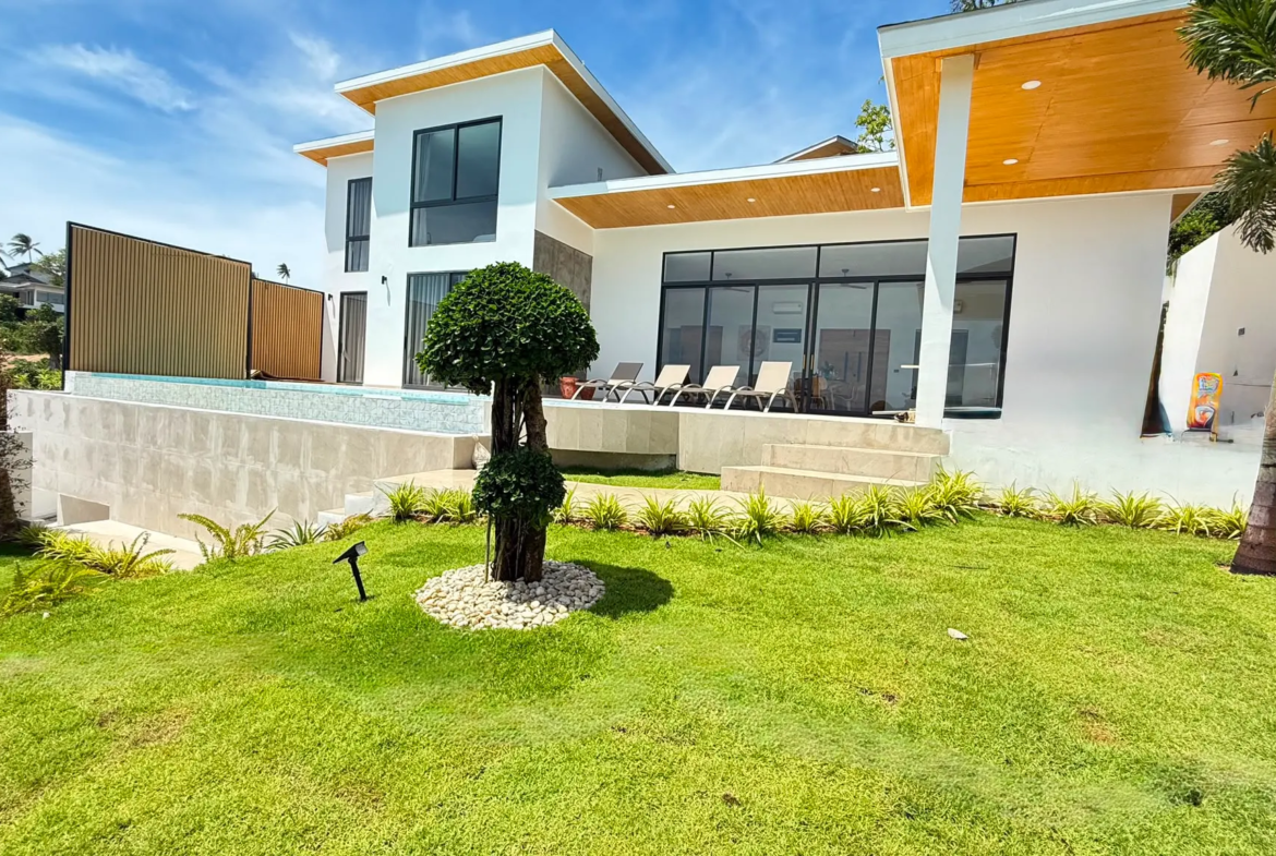 4 Bedroom Sea View Villa for Sale in Bo Phut, Koh Samui | THB 29.9M