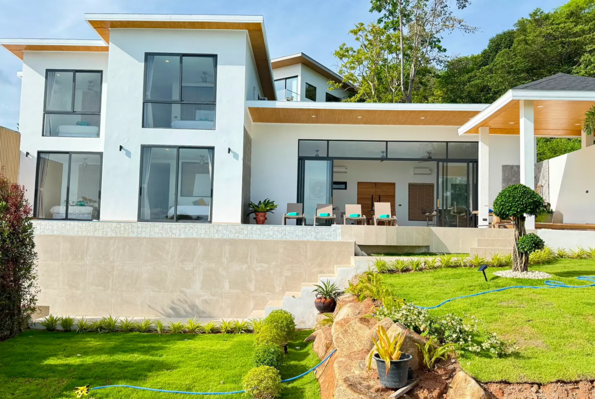 4 Bedroom Sea View Villa for Sale in Bo Phut, Koh Samui | THB 29.9M
