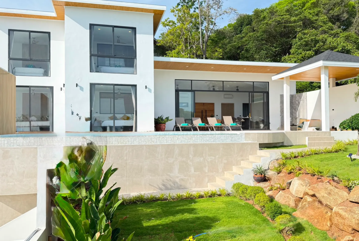 4 Bedroom Sea View Villa for Sale in Bo Phut, Koh Samui | THB 29.9M