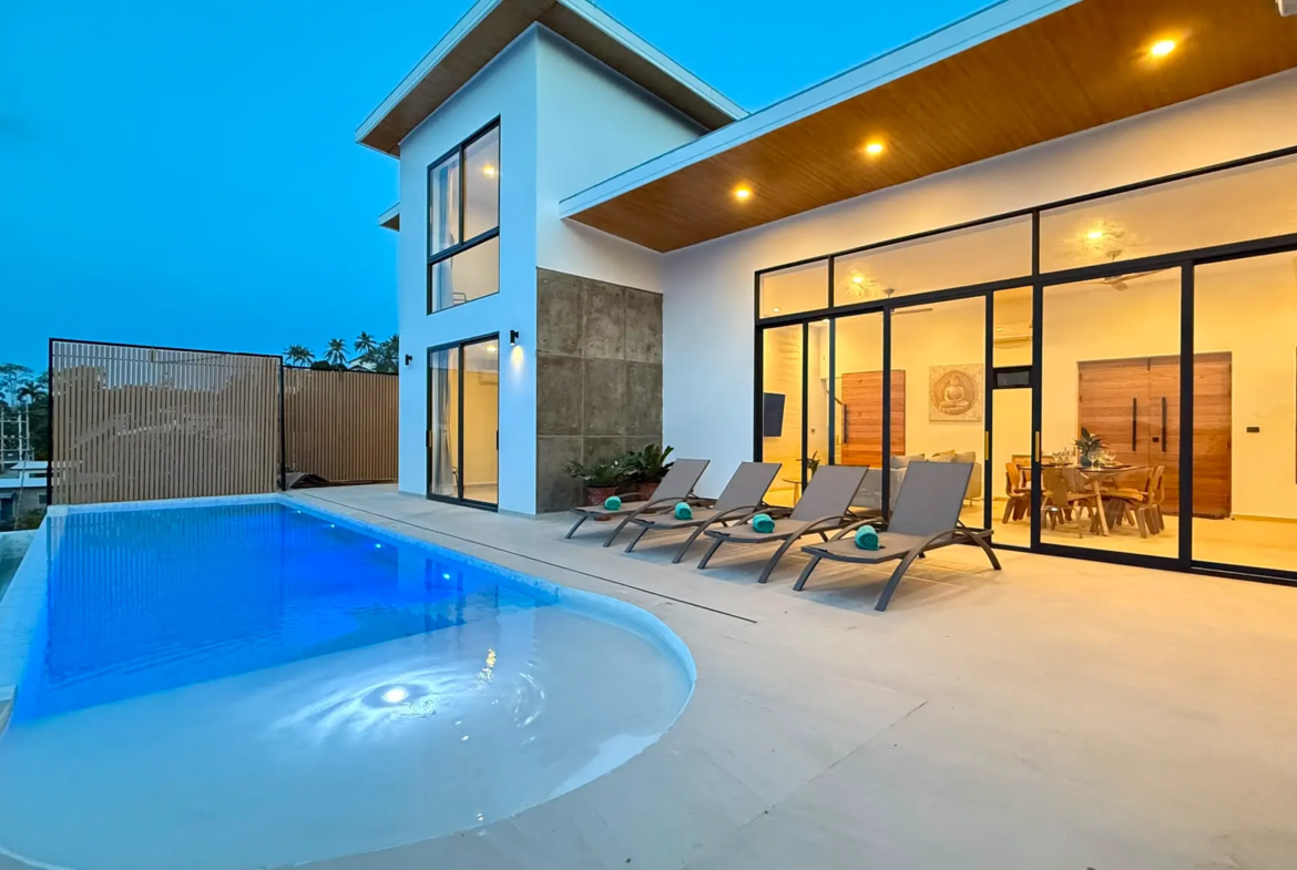 4 Bedroom Sea View Villa for Sale in Bo Phut, Koh Samui | THB 29.9M