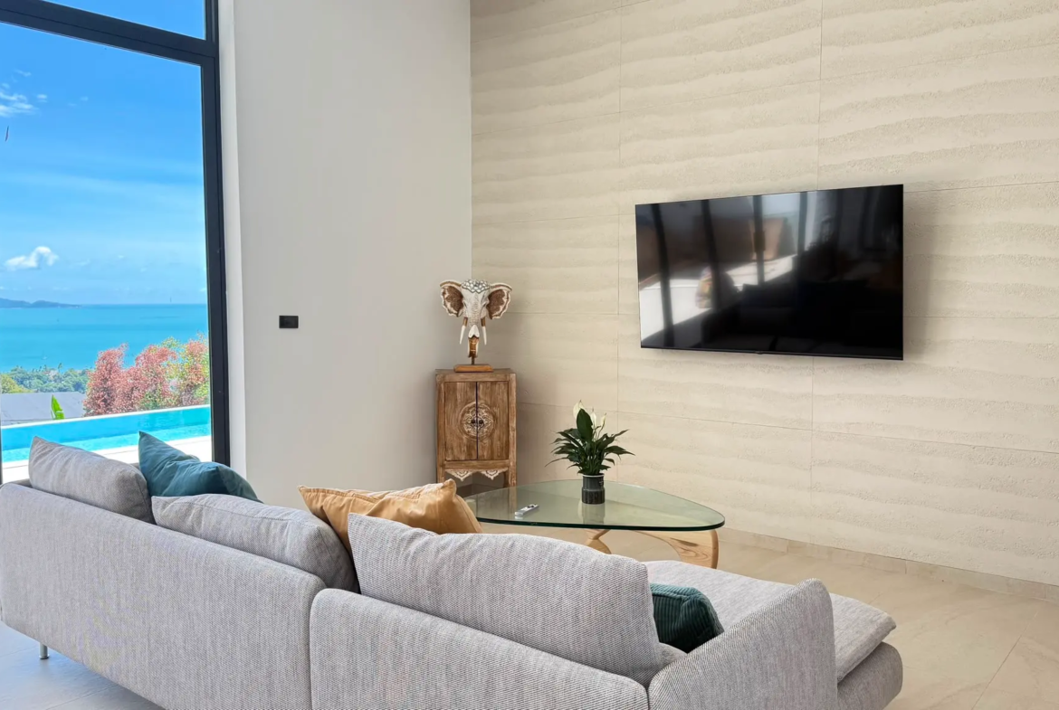 4 Bedroom Sea View Villa for Sale in Bo Phut, Koh Samui | THB 29.9M